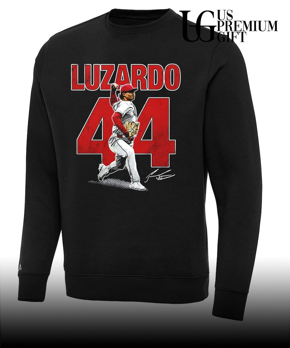 Jesus Luzardo 44 player Philadelphia Phillies baseball name number signature shirt