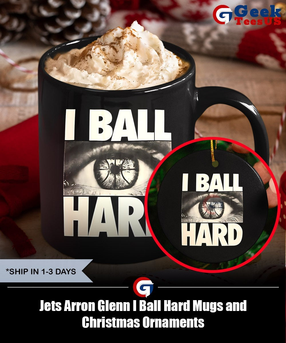 Jets Arron Glenn I Ball Hard shirt