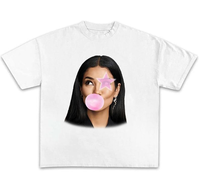 Jhene Shirt, Jhenne Aiiko Bubble Star Shirt Graphic Tee Gift Fans Rap Music Hoodie, Sweatshirt | HypeDripTees.com