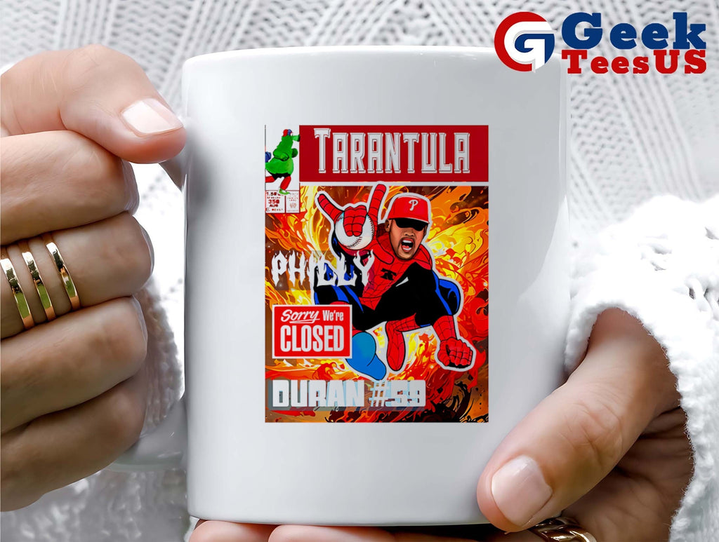 Jhoan Duran Tarantula Philly Pitching Power comic shirt