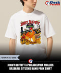 Jimmy Buffett x Philadelphia Phillies baseball Citizens Bank Park shirt