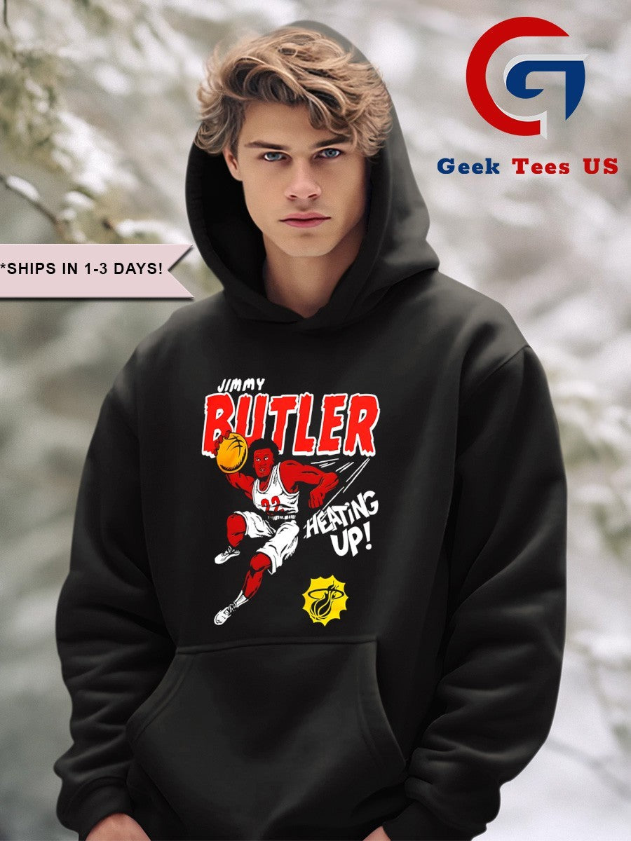 Jimmy Butler III Miami Heat Homage Comic Book Heating Up shirt