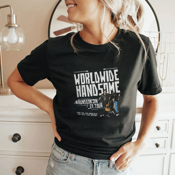 Jin BTS Worldwide Handsome Tour T Shirt