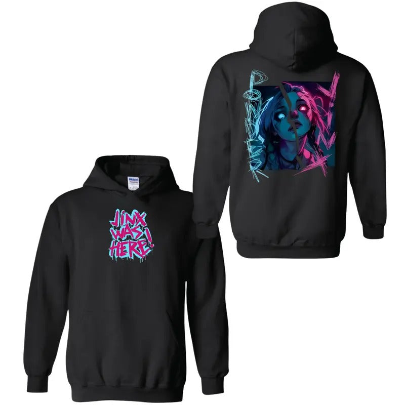 Jinx Arcane Hoodie, Arcane 2 shirt, Arcane Season 2 T-Shirt - Sweatshirt - Hoodie | HypeDripTees.com