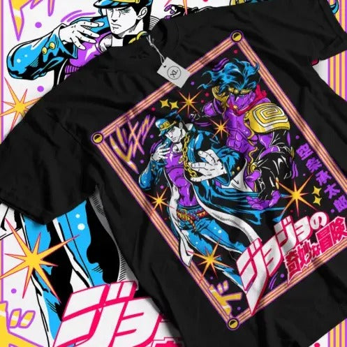JoJo's Bizarre T-Shirt Adventure JoJo Anime Manga Jolyne Jotaro shirt All Size Hoodie, Sweatshirt | HypeDripTees.com