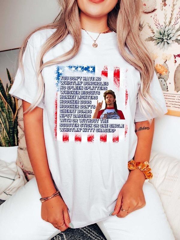 Joe Dirt 4th July Shirt, Joe Dirt Merica T-shirt, 4th of July Shirt, Independence Day Hoodie, Sweatshirt | HypeDripTees.com