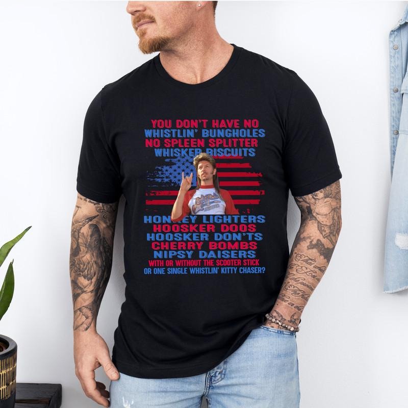 Joe Dirt America 4th of July Shirt, Funny 4th of July Tee, Independence Day Shirt, Red White and Blue Shirt, USA Flag Joe...
