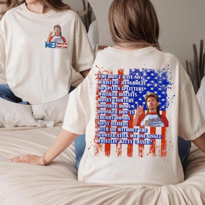 Joe Dirt Merica Shirt, Funny 4th of July Tee, Patriotic Joe Dirt Sweatshirt, Independence Day Hoodie, Happy Fourth of...