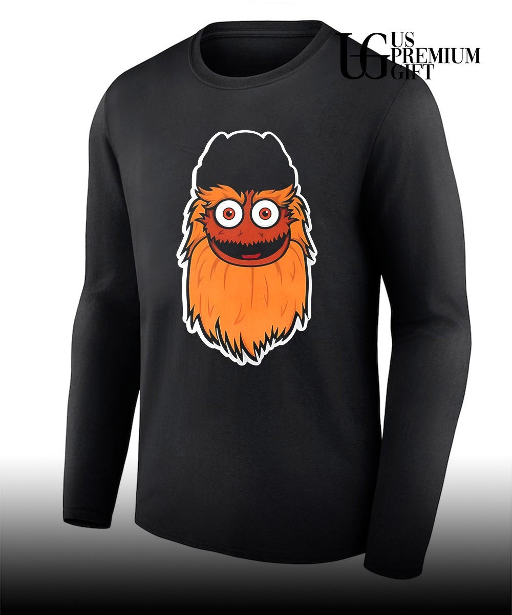 Joe Giglio wearing Gritty shirt