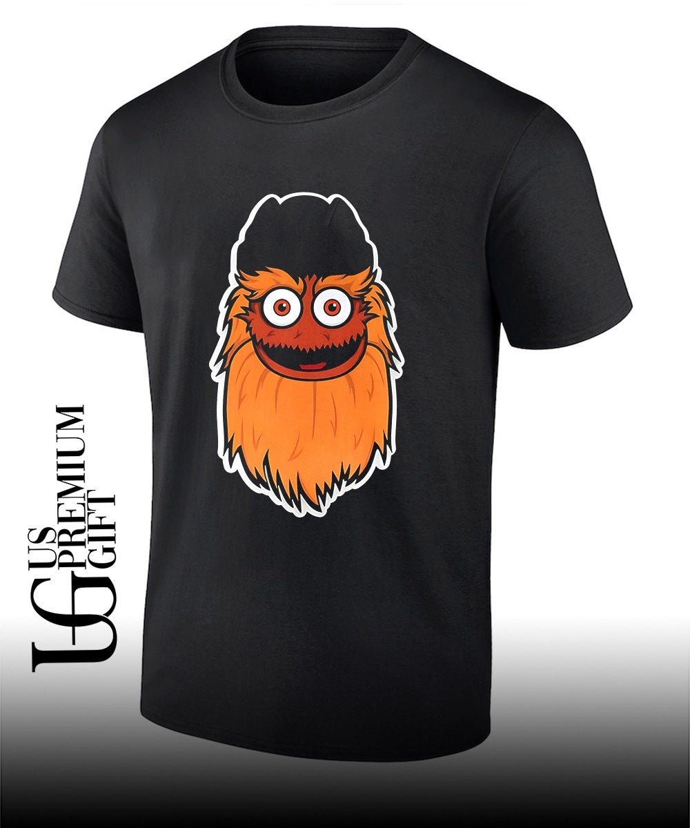 Joe Giglio wearing Gritty shirt