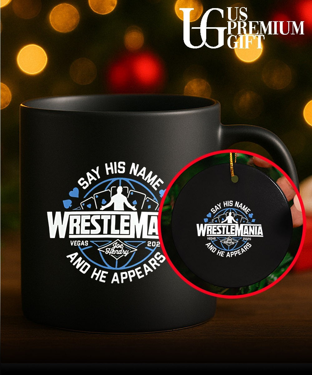 Joe Hendry Wrestlemania 41 shirt