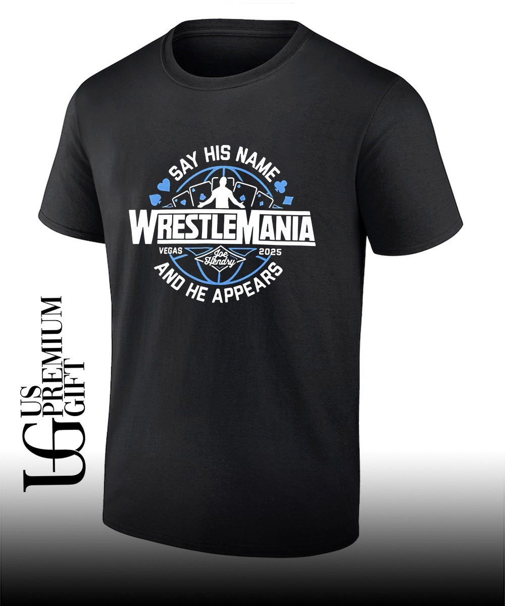 Joe Hendry Wrestlemania 41 shirt