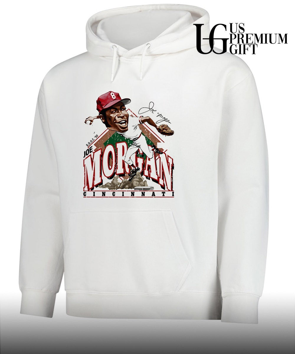 Joe Morgan Cincinnati Reds baseball 2026 signature caricature shirt