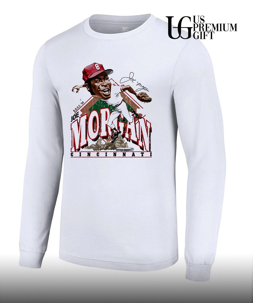 Joe Morgan Cincinnati Reds baseball 2026 signature caricature shirt