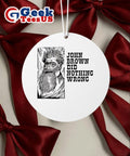 John Brown did nothing wrong Ornament