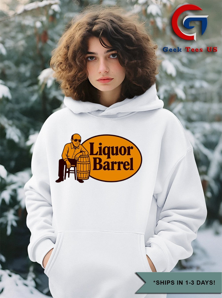 John Dunsworth Cracker Barrel Liquor Barrel shirt