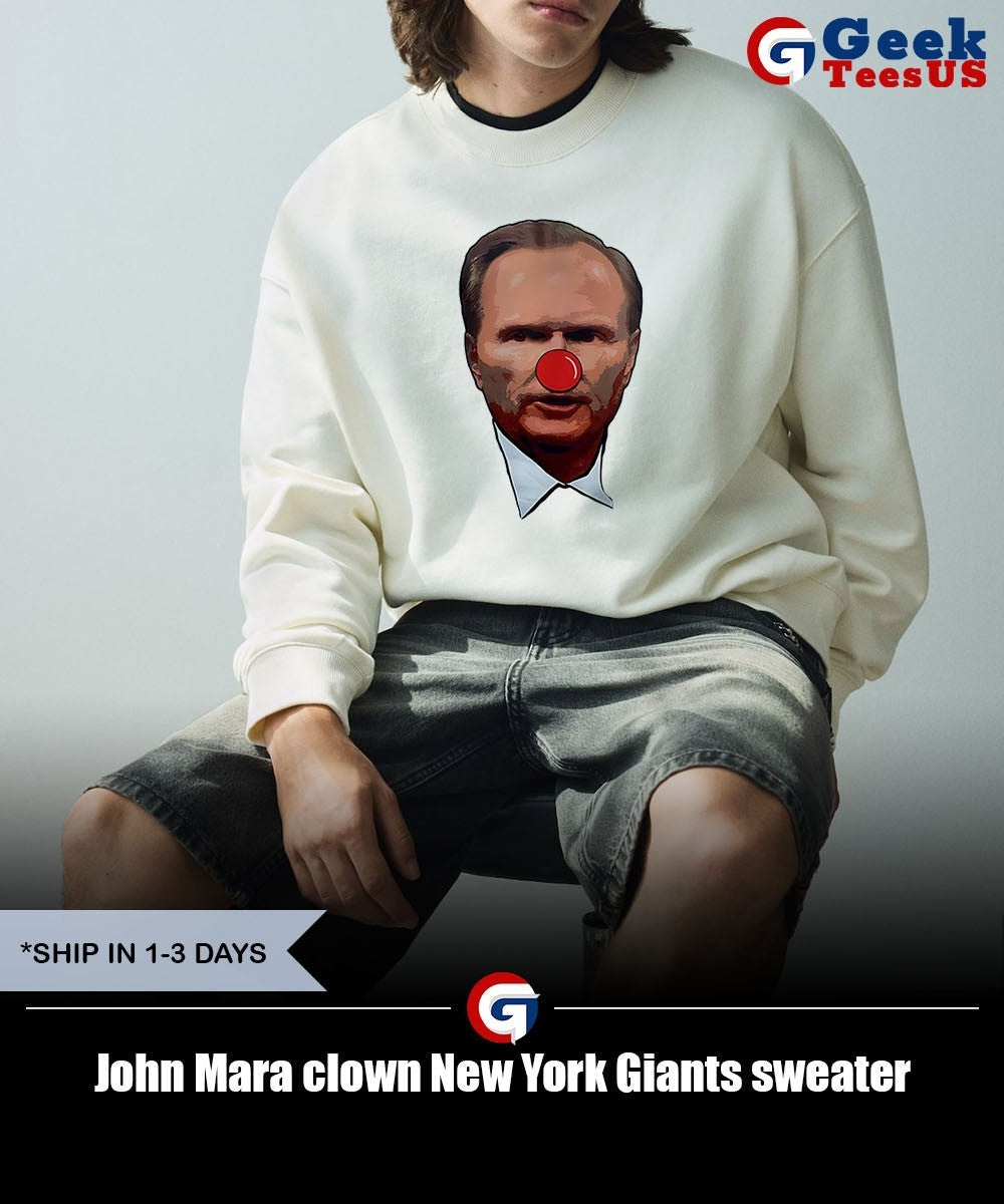 John Mara clown New York Giants shirt