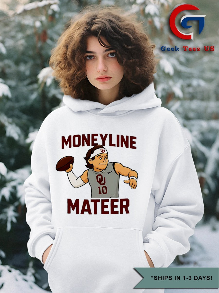 John Mateer Moneyline Mateer Oklahoma Sooners shirt
