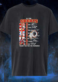 John Riggins Charley Taylor Darrell Green Sammy Baugh Ken Houston Bobby Mitchell Sonny Jurgensen Russ Grimm All Time Greats Redskins T-Shirt