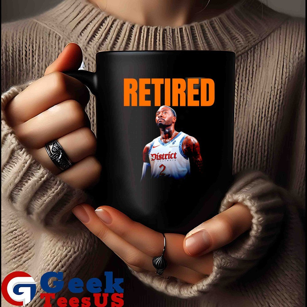 John Wall Retired Washington Wizards basketball shirt