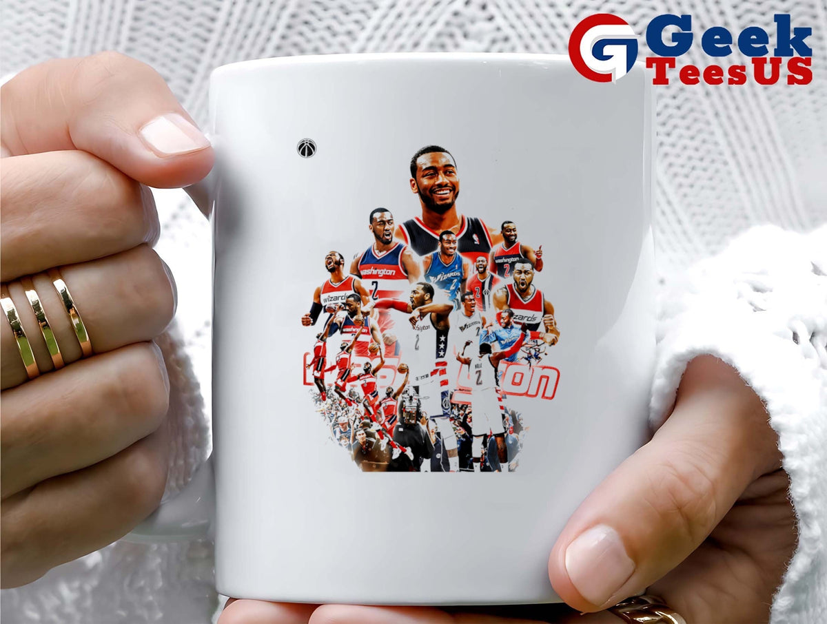 John Wall Washington Wizards basketball has officially retired 2025 shirt