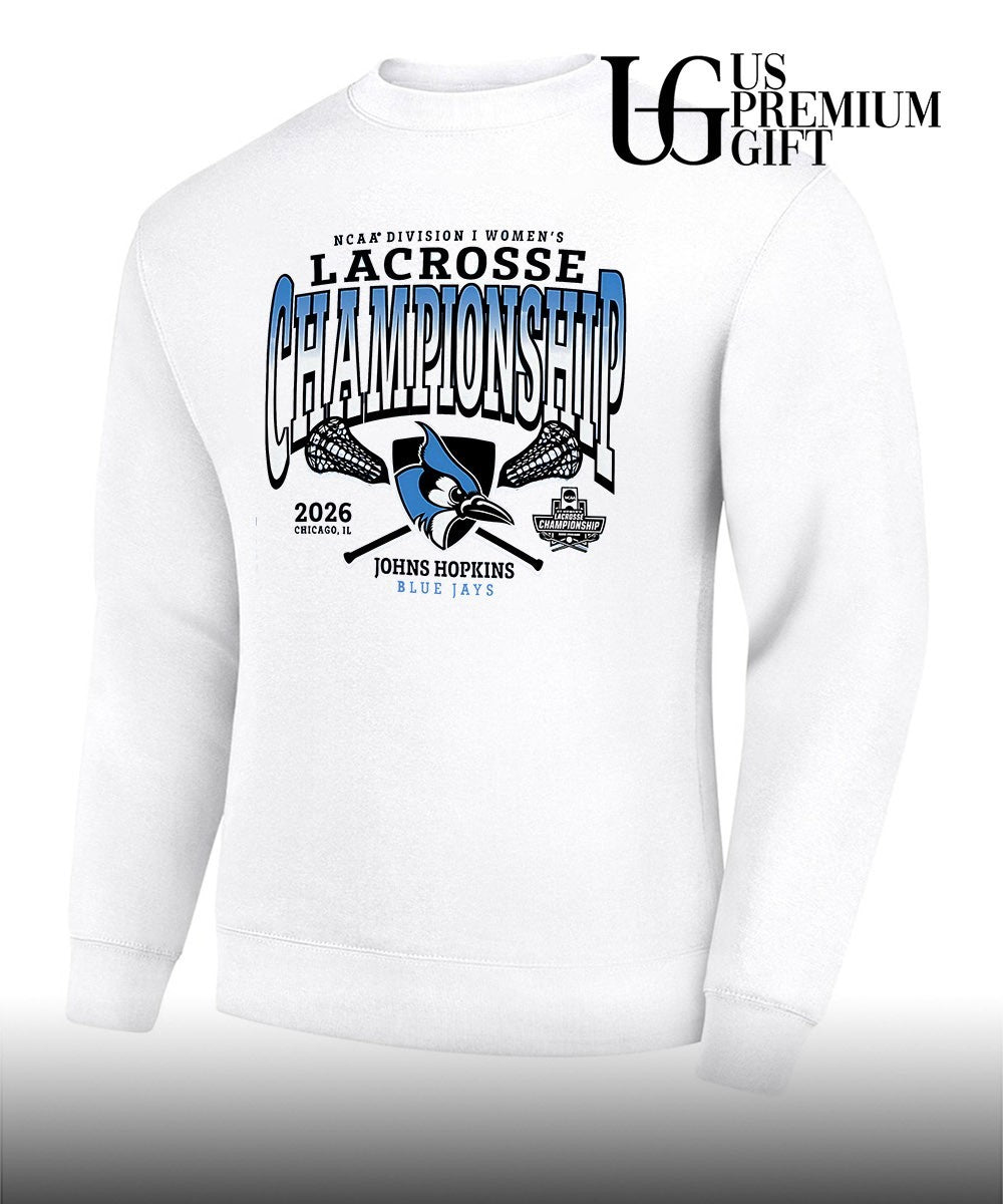 Johns Hopkins Blue Jays NCAA Division I Women’s Lacrosse Championship 2026 shirt