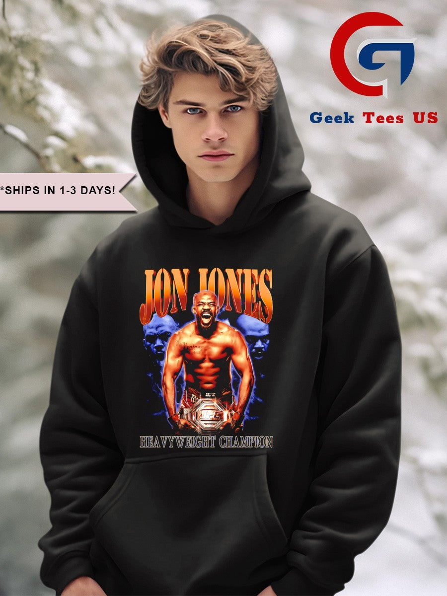 Jon Jones UFC Nashville Heavyweight Champion shirt