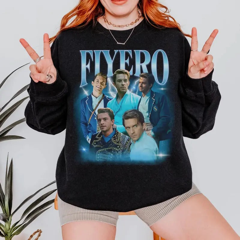 Jonathan Bailey Fiyero Wicked Vintage T-shirt, Wicked Movies SweatshirtWizard of Oz, Broadway Merch Shirt, Gift For...