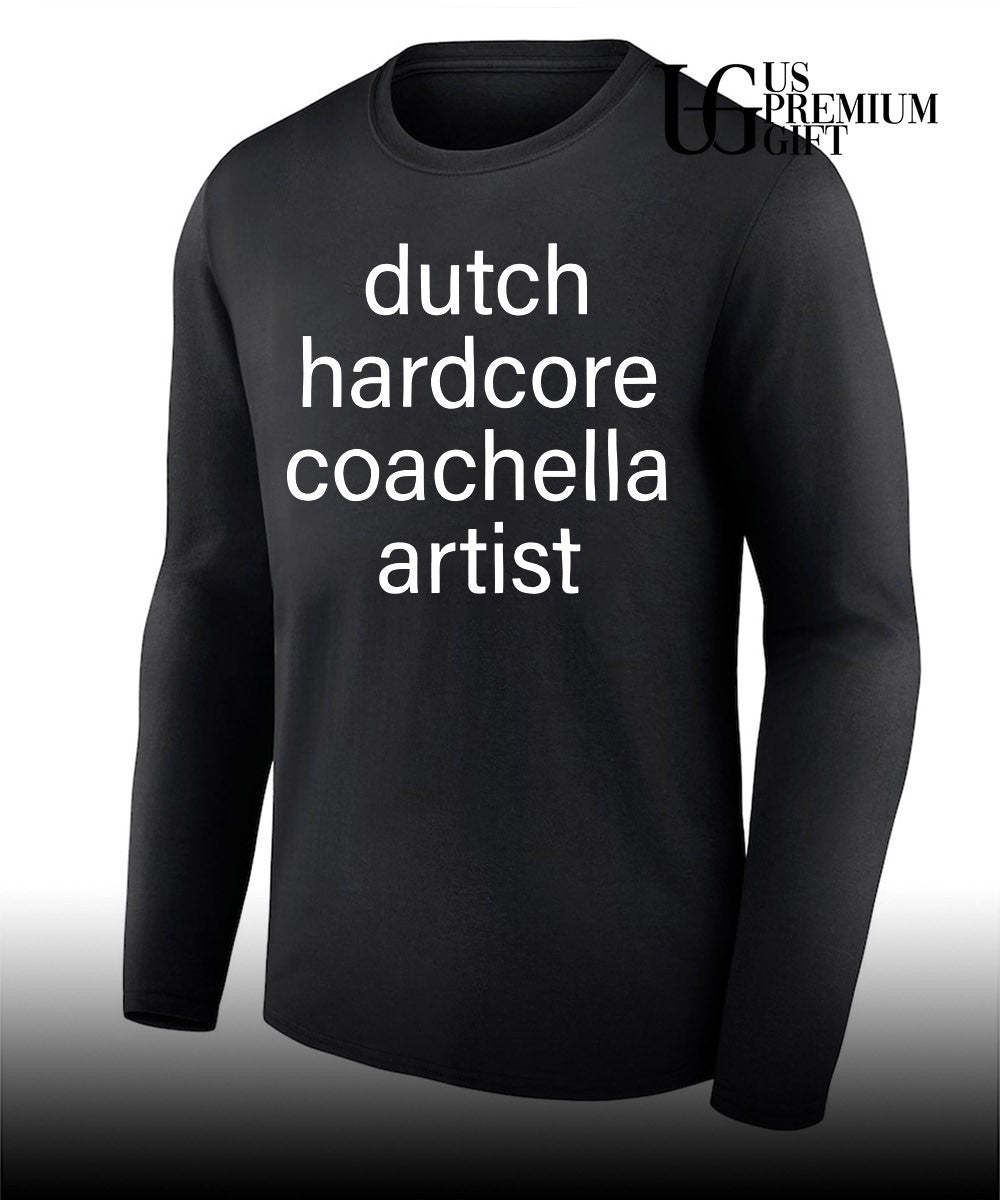 Joost Klein Dutch Hardcore Coachella Artist 2026 shirt