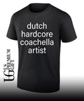 Joost Klein Dutch Hardcore Coachella Artist 2026 shirt