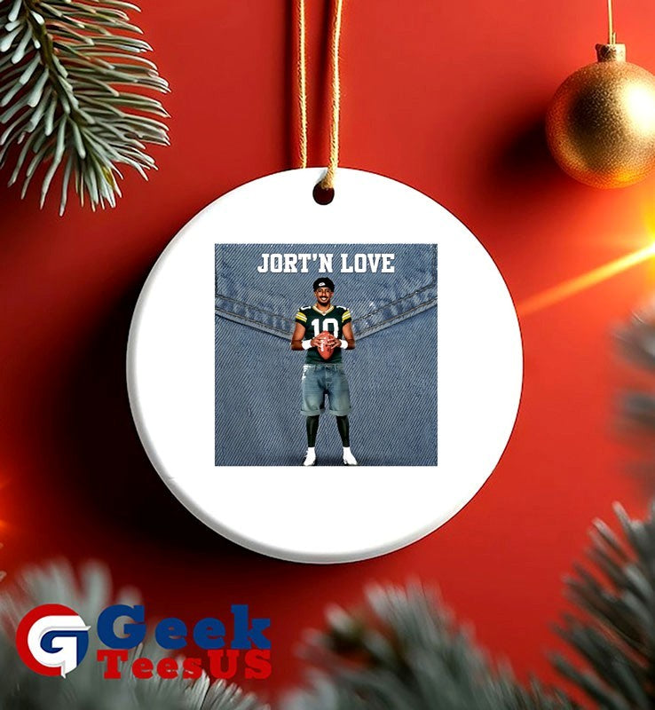 Jort’n Love Jeans Green Bay Packers football shirt