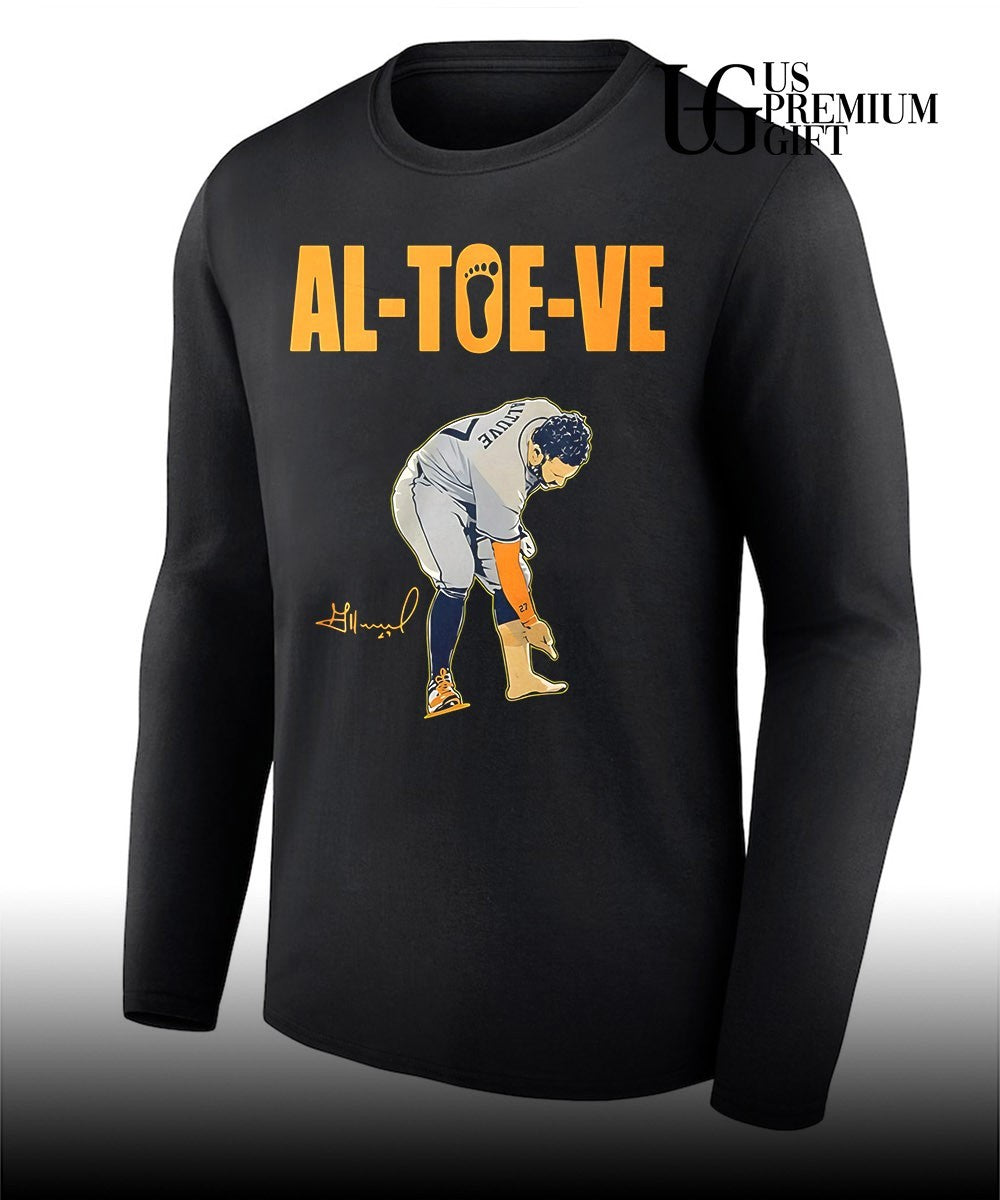 Jose Altuve Al Toe Ve Houston Astros MLB signature shirt