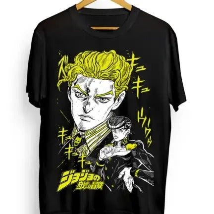 Josuke Kira T-Shirt JoJo's Bizarre Shirt Anime Shirt,Manga Graphic Tee All Size Hoodie, Sweatshirt | HypeDripTees.com