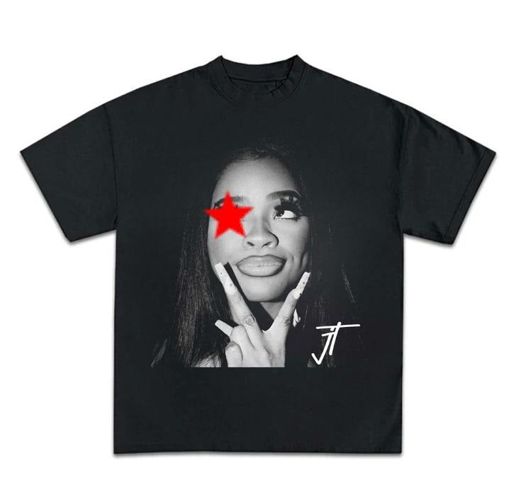 Jt Star Signature Shirt Graphic Tee Gift Fans Rap Music Hoodie, Sweatshirt | HypeDripTees.com