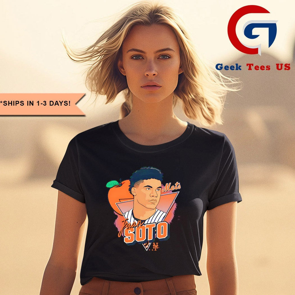 Juan Soto big head New York Mets baseball player 2025 signature shirt