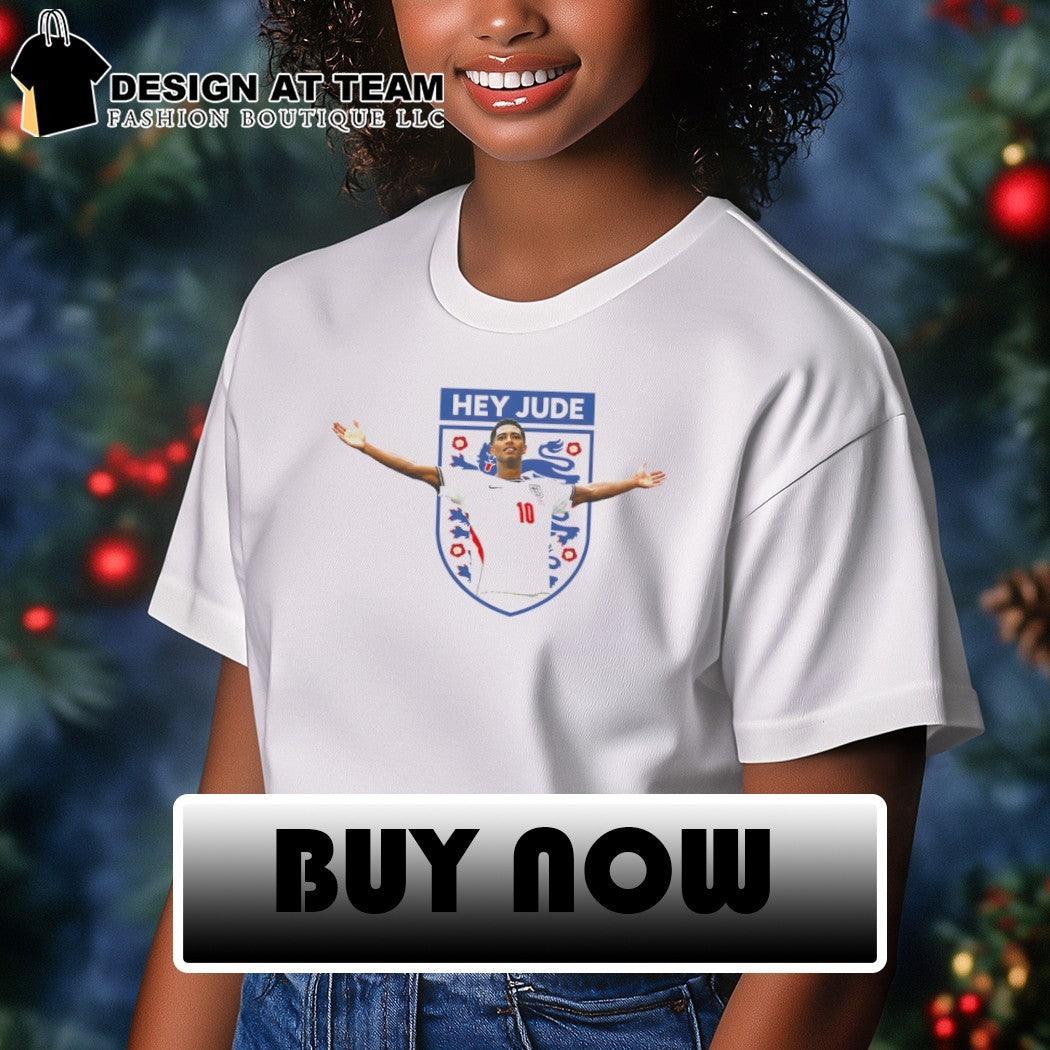 Jude Bellingham Hey Jude England Soccer Three Lions World Cup 2026 shirt