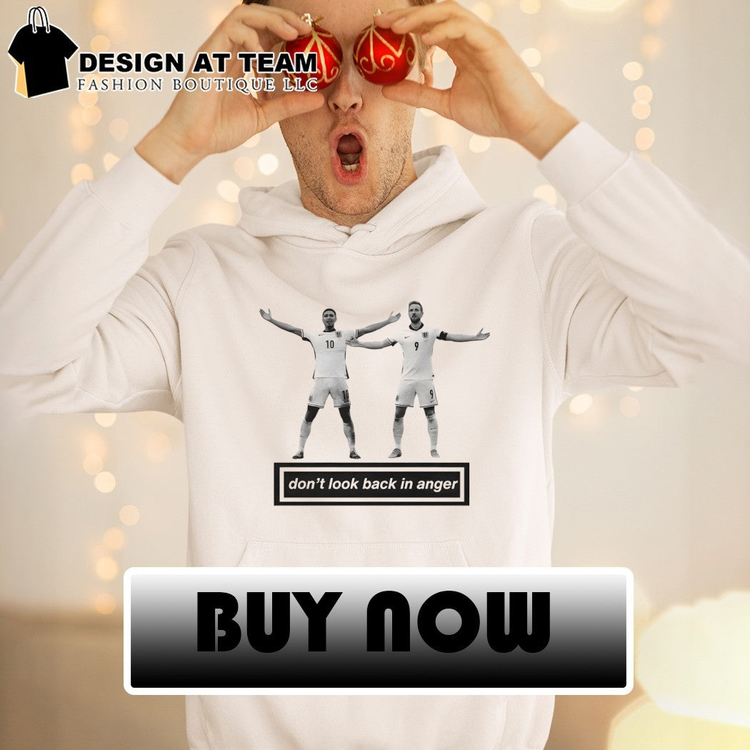 Jude Bellingham and Harry Kane Oasis Dont Look Back in Anger England World Cup 2026 shirt