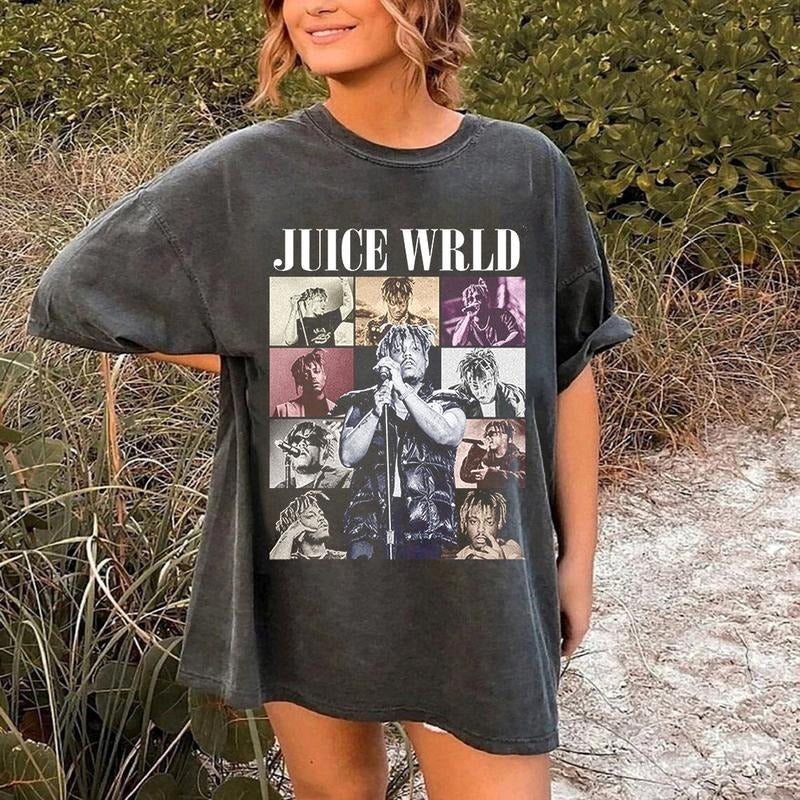 Juice WRLD Eras Tour Tshirt Sweatshirt Hoodie, Best Album Juice WRLD Tshirt, Gift for men and women | HypeDripTees.com