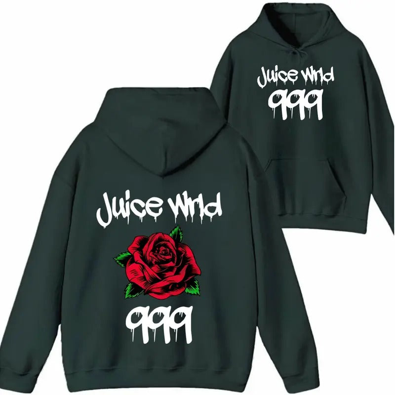 Juice Wrld Hoodie Juice Wrld Hoodie Sweatshirt T shirt- 999 World Menswear Sweaters Tops Underwear Wetsuit Casual Long...