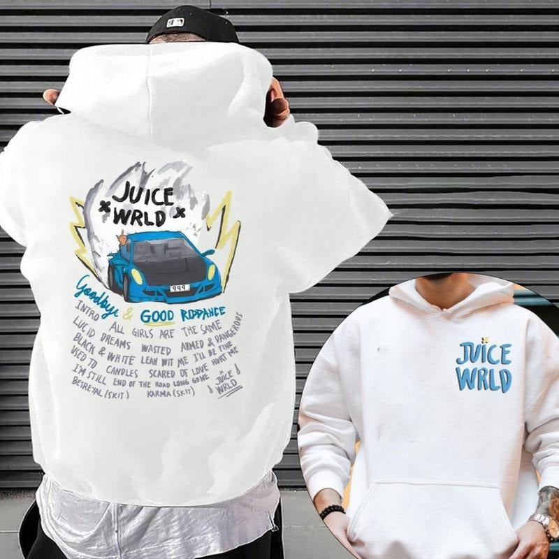 Juice Wrld Hoodie, Rapper Juice Wrld Music Album Sweatshirt, T-Shirt | HypeDripTees.com