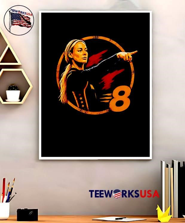 Julie Ertz Points Forward 8 Logo T-Shirt