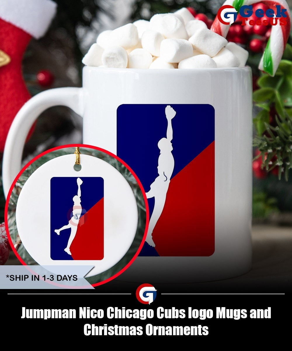 Jumpman Nico Chicago Cubs logo shirt