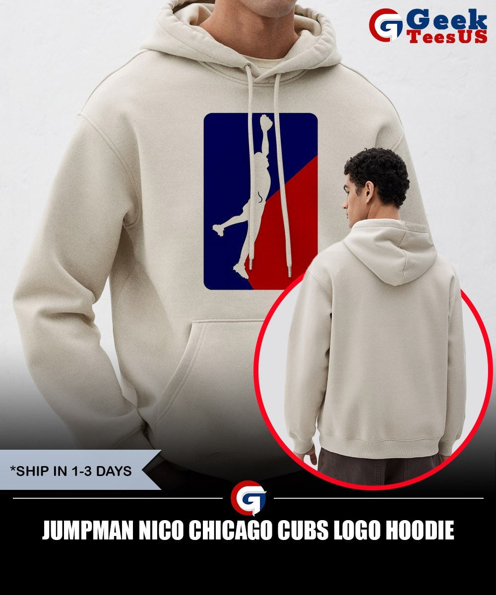 Jumpman Nico Chicago Cubs logo shirt