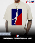 Jumpman Nico Chicago Cubs logo shirt
