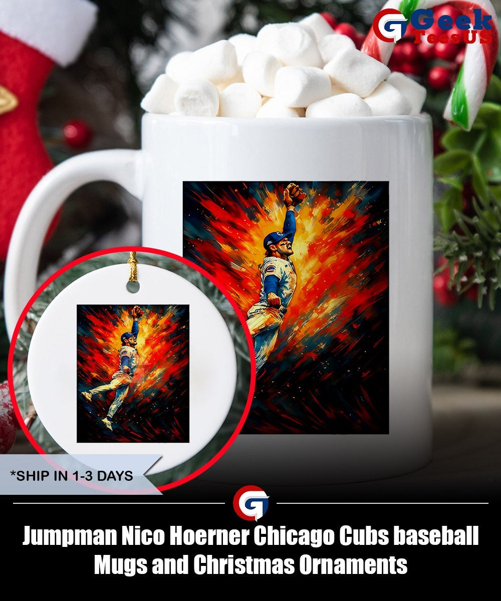 Jumpman Nico Hoerner Chicago Cubs baseball shirt