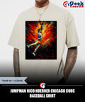 Jumpman Nico Hoerner Chicago Cubs baseball shirt