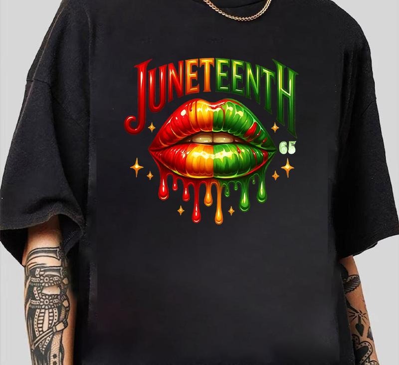Juneteenth 1865 T-Shirt Trendy Gift for Him Street Style Pair with Anything Hoodie, Sweatshirt | HypeDripTees.com