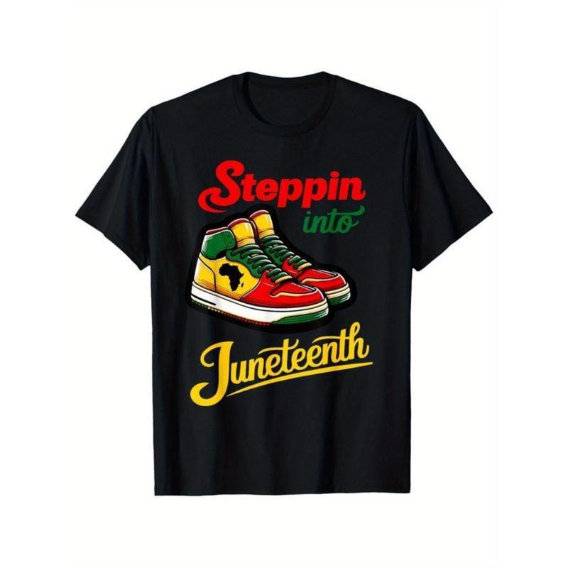 Juneteenth Celebration Cotton T-Shirts for Men and Women