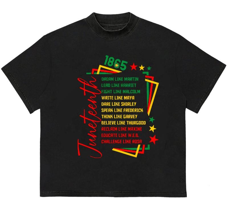 Juneteenth Dream Like T-Shirt Retro Design Perfect for Active Days and Casual Style Hoodie, Sweatshirt | HypeDripTees.com