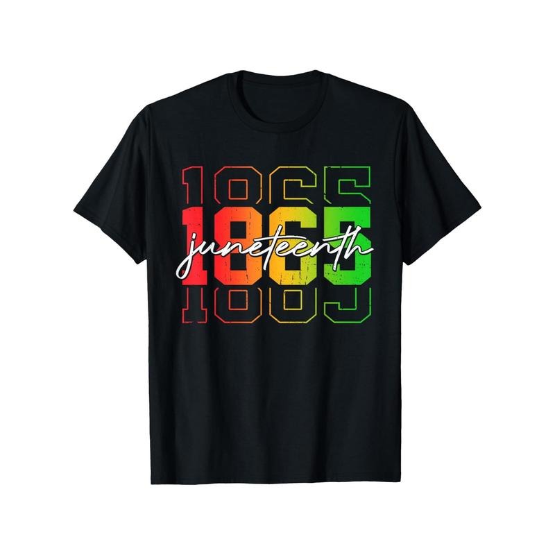 Juneteenth Shirt Men Women Kids Celebrate Black Freedom 1865 T Shirt Cotton Casual Tshirts Crewneck T-Shirt Short Sleeve...